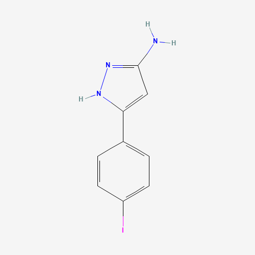 5-(4-iodophenyl)-1H-pyrazol-3-amine (CAS: 423147-31-3) - Related Chemical Product