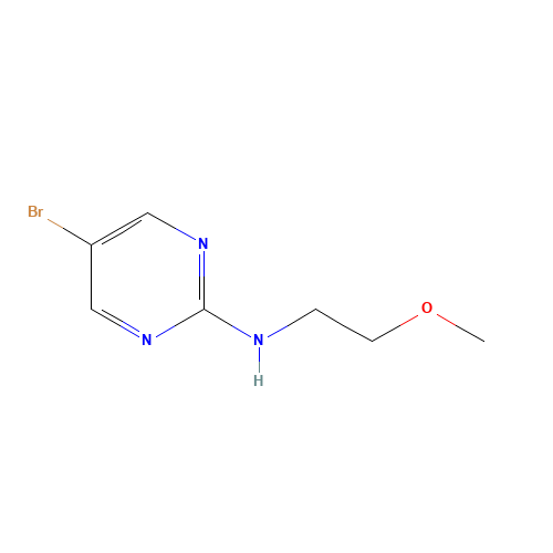 5-bromo-N-(2-methoxyethyl)pyrimidin-2-amine (CAS: 886365-79-3) - Related Chemical Product