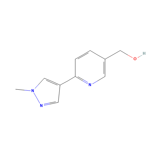 [6-(1-methylpyrazol-4-yl)pyridin-3-yl]methanol (CAS: 1314141-32-6) - Related Chemical Product