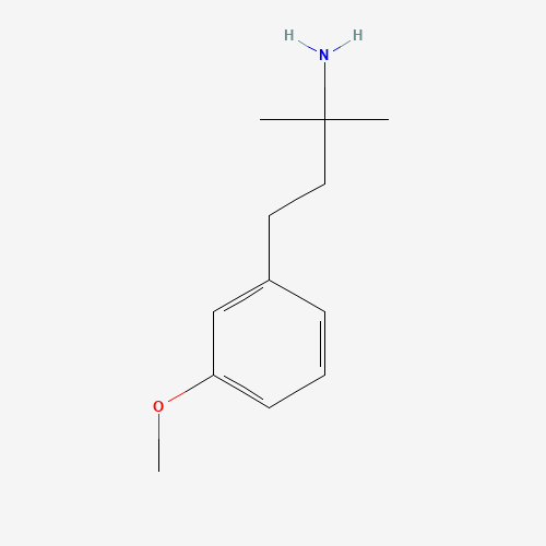 4-(3-methoxyphenyl)-2-methylbutan-2-amine (CAS: 130676-38-9) - Related Chemical Product