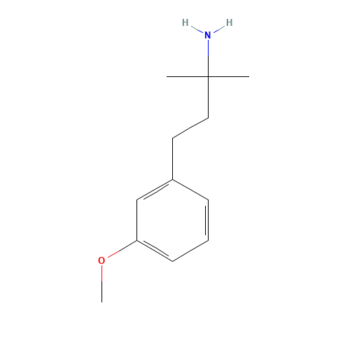 4-(3-methoxyphenyl)-2-methylbutan-2-amine (CAS: 130676-38-9) - Related Chemical Product