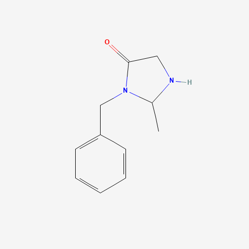 3-benzyl-2-methylimidazolidin-4-one (CAS: 937396-41-3) - Chemical Structure and Molecular Formula 