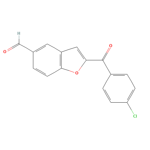 2-(4-chlorobenzoyl)-1-benzofuran-5-carbaldehyde (CAS: 300664-78-2) - Related Chemical Product