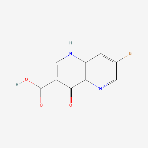 7-bromo-4-oxo-1H-1,5-naphthyridine-3-carboxylic acid (CAS: 97267-59-9) - Related Chemical Product