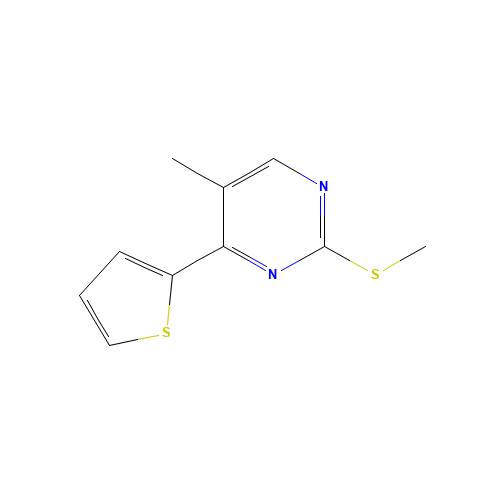 5-methyl-2-methylsulfanyl-4-thiophen-2-ylpyrimidine (CAS: 893442-23-4) - Related Chemical Product