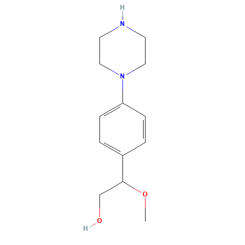 2-methoxy-2-(4-piperazin-1-ylphenyl)ethanol (CAS: 868244-70-6) - Related Chemical Product