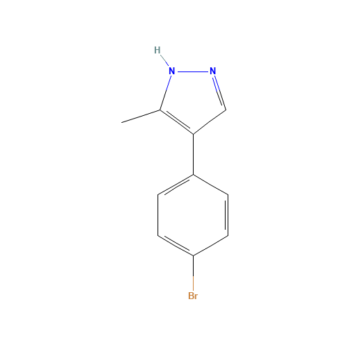 4-(4-bromophenyl)-5-methyl-1H-pyrazole (CAS: 857531-32-9) - Related Chemical Product