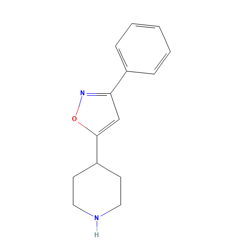 3-phenyl-5-piperidin-4-yl-1,2-oxazole (CAS: 737766-69-7) - Related Chemical Product