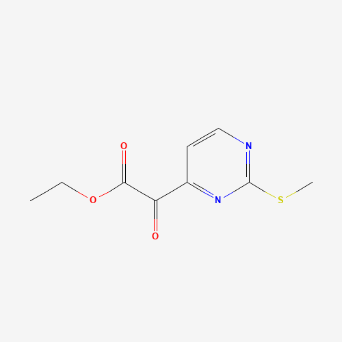 ethyl 2-(2-methylsulfanylpyrimidin-4-yl)-2-oxoacetate (CAS: 1211595-04-8) - Related Chemical Product