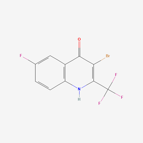 3-bromo-6-fluoro-2-(trifluoromethyl)-1H-quinolin-4-one (CAS: 1072944-66-1) - Related Chemical Product