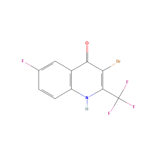 3-bromo-6-fluoro-2-(trifluoromethyl)-1H-quinolin-4-one (CAS: 1072944-66-1) - Related Chemical Product