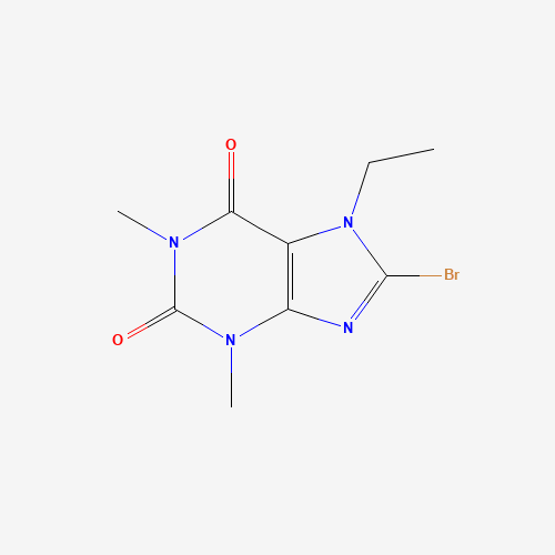8-bromo-7-ethyl-1,3-dimethylpurine-2,6-dione (CAS: 17801-69-3) - Related Chemical Product