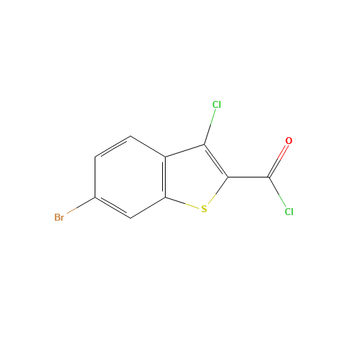 6-bromo-3-chloro-1-benzothiophene-2-carbonyl chloride (CAS: 75212-27-0) - Related Chemical Product