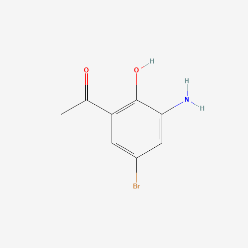 1-(3-amino-5-bromo-2-hydroxyphenyl)ethanone (CAS: 70977-85-4) - Related Chemical Product