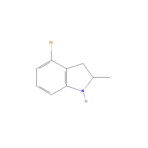 4-bromo-2-methyl-2,3-dihydro-1H-indole (CAS: 1383976-60-0) - Related Chemical Product