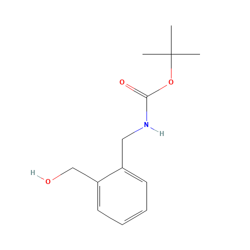 tert-butyl N-[[2-(hydroxymethyl)phenyl]methyl]carbamate (CAS: 1333114-86-5) - Related Chemical Product