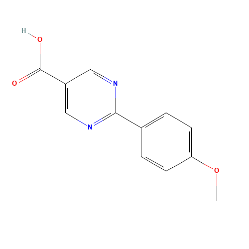 2-(4-methoxyphenyl)pyrimidine-5-carboxylic acid (CAS: 65586-76-7) - Related Chemical Product