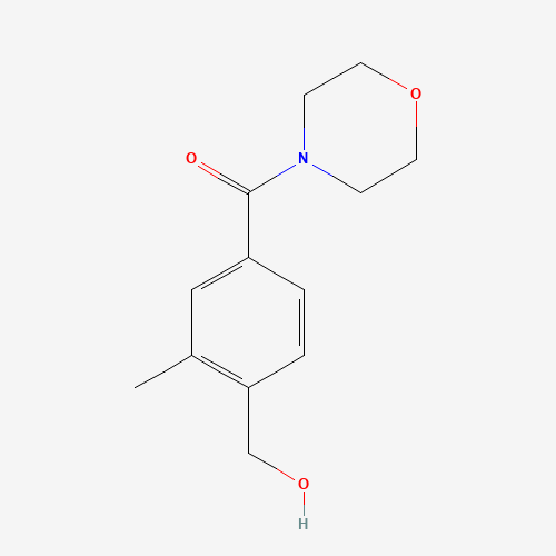 [4-(hydroxymethyl)-3-methylphenyl]-morpholin-4-ylmethanone (CAS: 1423070-22-7) - Related Chemical Product