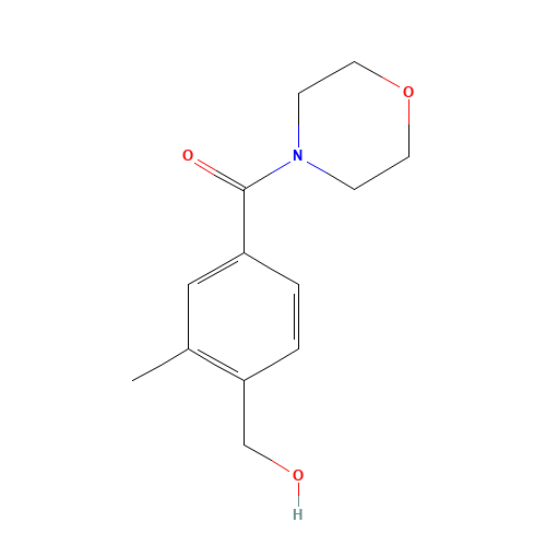 [4-(hydroxymethyl)-3-methylphenyl]-morpholin-4-ylmethanone (CAS: 1423070-22-7) - Related Chemical Product