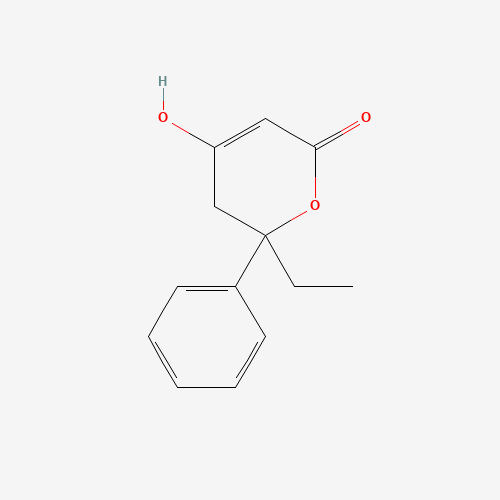 2-ethyl-4-hydroxy-2-phenyl-3H-pyran-6-one (CAS: 807609-61-6) - Related Chemical Product
