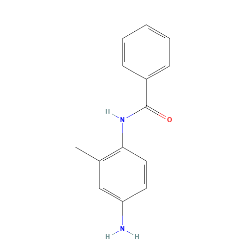 N-(4-amino-2-methylphenyl)benzamide (CAS: 104478-99-1) - Chemical Structure and Molecular Formula 