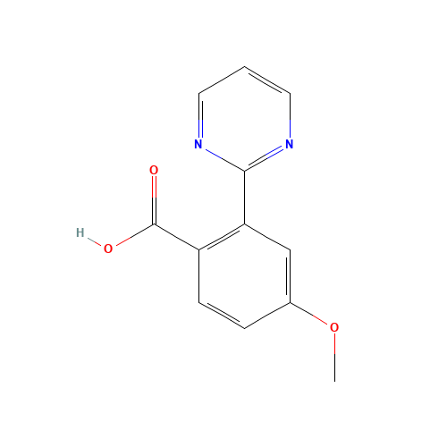 4-methoxy-2-pyrimidin-2-ylbenzoic acid (CAS: 1293285-88-7) - Related Chemical Product
