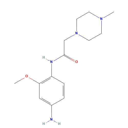 N-(4-amino-2-methoxyphenyl)-2-(4-methylpiperazin-1-yl)acetamide (CAS: 837421-39-3) - Related Chemical Product