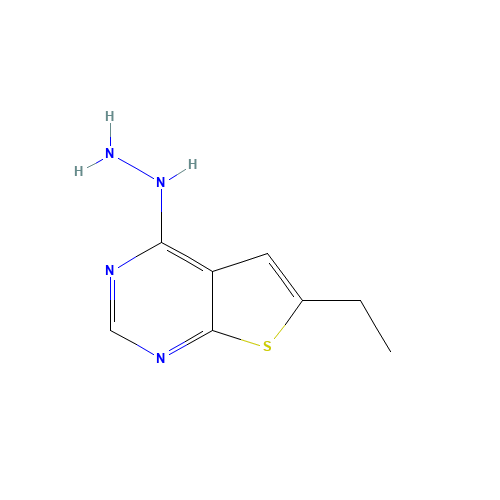 (6-ethylthieno[2,3-d]pyrimidin-4-yl)hydrazine (CAS: 439692-51-0) - Related Chemical Product