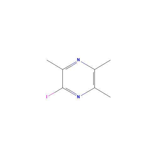 2-iodo-3,5,6-trimethylpyrazine (CAS: 125060-83-5) - Related Chemical Product