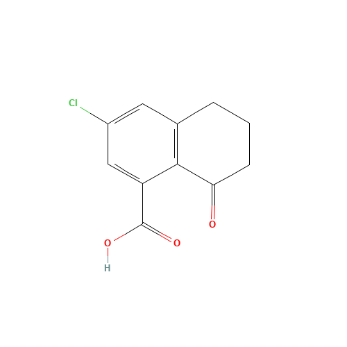 3-chloro-8-oxo-6,7-dihydro-5H-naphthalene-1-carboxylic acid (CAS: 1273658-56-2) - Related Chemical Product