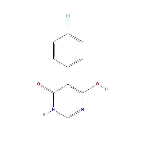 5-(4-chlorophenyl)-4-hydroxy-1H-pyrimidin-6-one (CAS: 3979-80-4) - Related Chemical Product