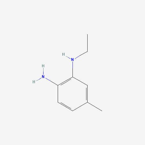 2-N-ethyl-4-methylbenzene-1,2-diamine (CAS: 742054-04-2) - Chemical Structure and Molecular Formula 