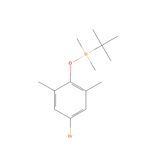 (4-bromo-2,6-dimethylphenoxy)-tert-butyl-dimethylsilane (CAS: 139229-99-5) - Related Chemical Product