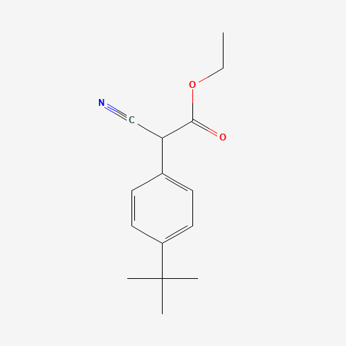 ethyl 2-(4-tert-butylphenyl)-2-cyanoacetate (CAS: 400882-48-6) - Related Chemical Product