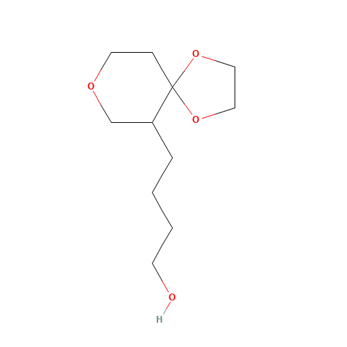 4-(1,4,8-trioxaspiro[4.5]decan-6-yl)butan-1-ol (CAS: 1287250-30-9) - Related Chemical Product