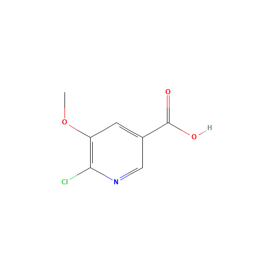 6-chloro-5-methoxypyridine-3-carboxylic acid (CAS: 915107-39-0) - Related Chemical Product