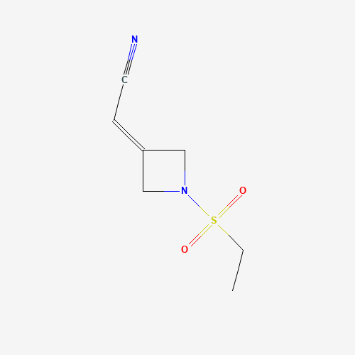 2-(1-ethylsulfonylazetidin-3-ylidene)acetonitrile (CAS: 1187595-85-2) - Related Chemical Product