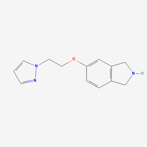 5-(2-pyrazol-1-ylethoxy)-2,3-dihydro-1H-isoindole (CAS: 850877-56-4) - Related Chemical Product