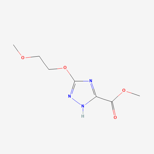 methyl 3-(2-methoxyethoxy)-1H-1,2,4-triazole-5-carboxylate (CAS: 1319257-85-6) - Related Chemical Product
