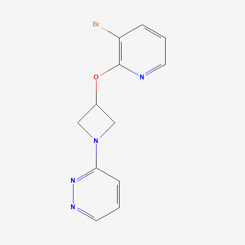 3-[3-(3-bromopyridin-2-yl)oxyazetidin-1-yl]pyridazine (CAS: 1350606-73-3) - Related Chemical Product