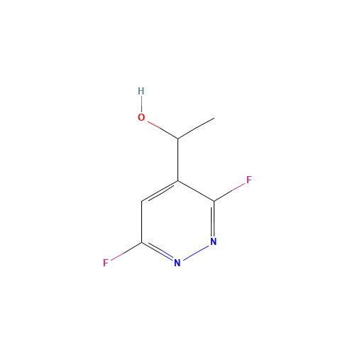 1-(3,6-difluoropyridazin-4-yl)ethanol (CAS: 639452-63-4) - Related Chemical Product
