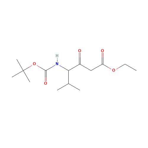 ethyl 5-methyl-4-[(2-methylpropan-2-yl)oxycarbonylamino]-3-oxohexanoate (CAS: 733803-23-1) - Related Chemical Product