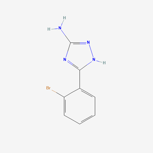 5-(2-bromophenyl)-1H-1,2,4-triazol-3-amine (CAS: 59301-25-6) - Related Chemical Product