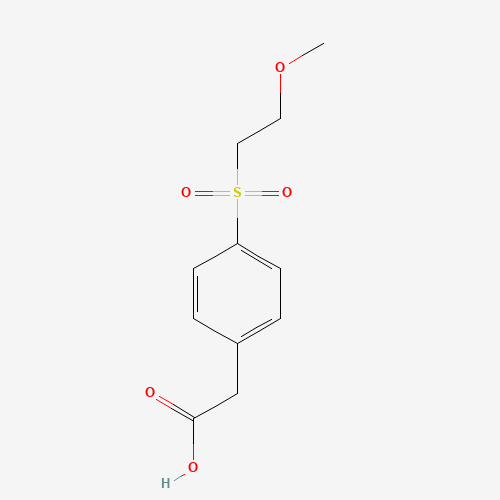 2-[4-(2-methoxyethylsulfonyl)phenyl]acetic acid (CAS: 1155610-14-2) - Related Chemical Product