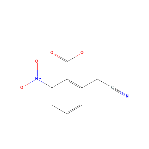 methyl 2-(cyanomethyl)-6-nitrobenzoate (CAS: 169044-99-9) - Related Chemical Product