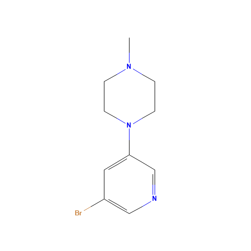 1-(5-bromopyridin-3-yl)-4-methylpiperazine (CAS: 1130759-48-6) - Related Chemical Product
