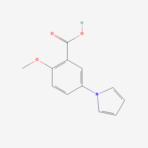 2-methoxy-5-pyrrol-1-ylbenzoic acid (CAS: 53242-72-1) - Related Chemical Product