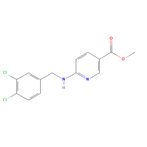 methyl 6-[(3,4-dichlorophenyl)methylamino]pyridine-3-carboxylate (CAS: 1428558-15-9) - Related Chemical Product