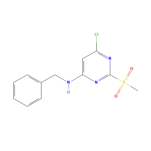 N-benzyl-6-chloro-2-methylsulfonylpyrimidin-4-amine (CAS: 1337567-00-6) - Related Chemical Product