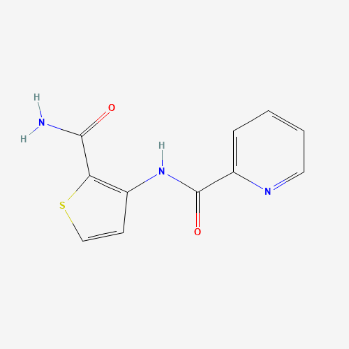N-(2-carbamoylthiophen-3-yl)pyridine-2-carboxamide (CAS: 733806-30-9) - Related Chemical Product